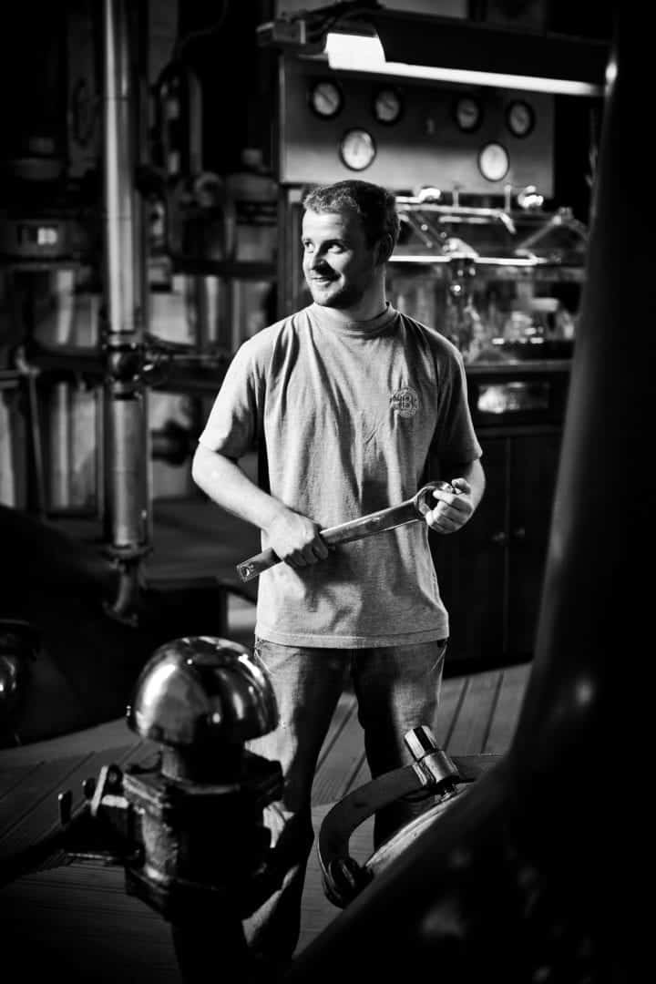 adam hannett of bruichladdich distillery on islay