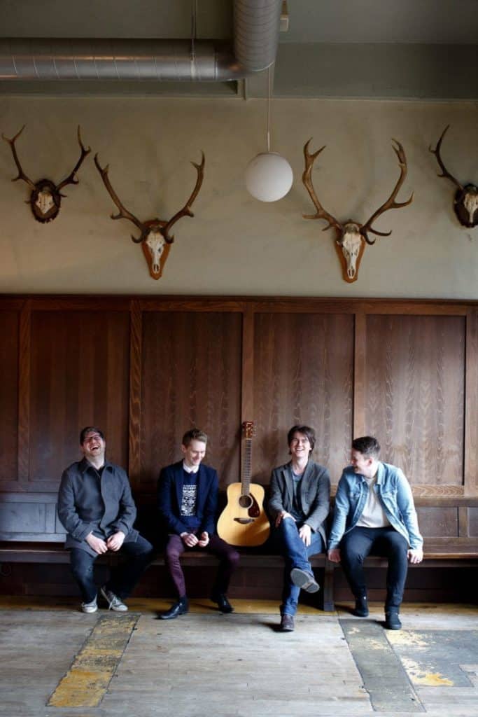 the-deadline-shakes the deadline shakes music group, photographed at west brewery in glasgow.
