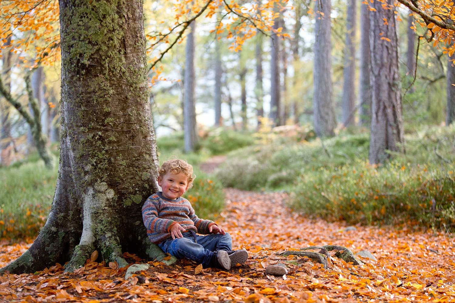 aviemore autumn family photos
