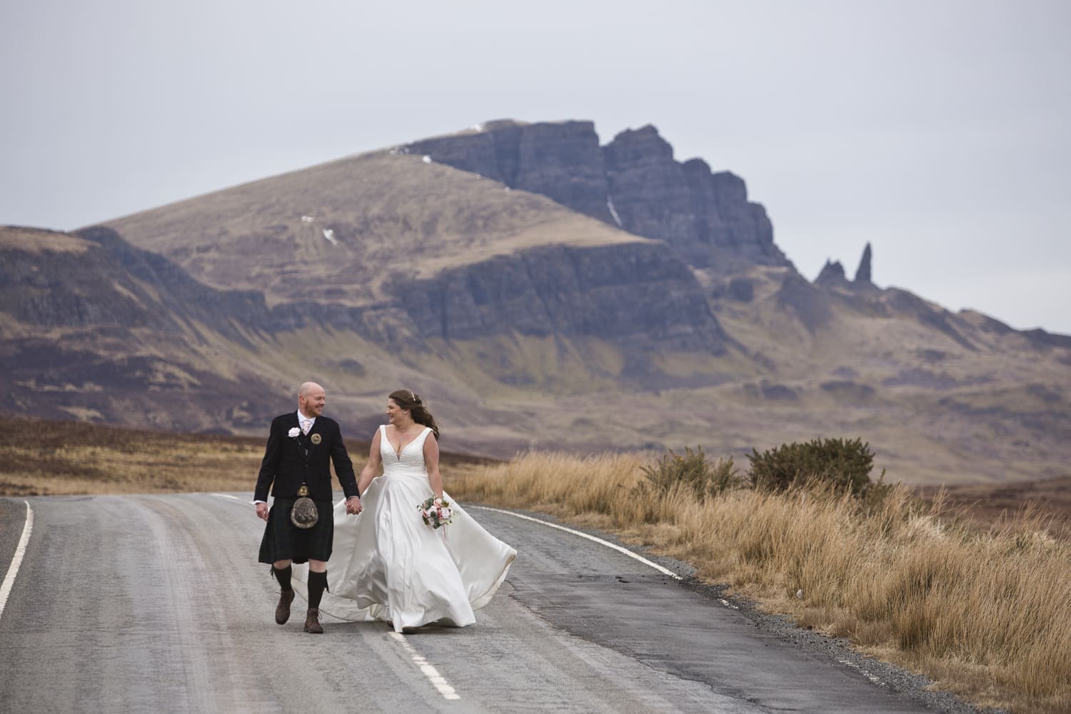 Isle of Skye Elopement couple Isle of Skye Elopement couple