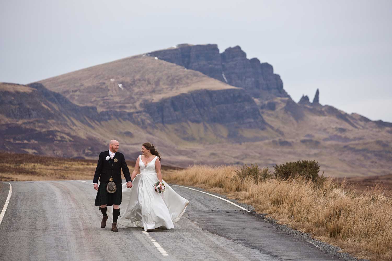 Isle of Skye Elopement couple Isle of Skye Elopement couple