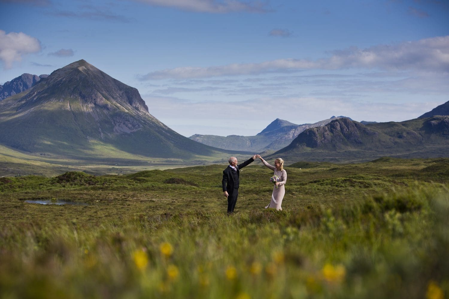 Isle of Skye summer elopement Isle of Skye summer elopement