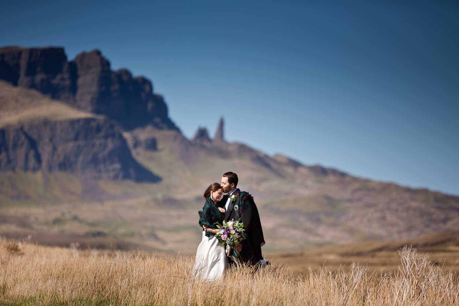 Old Man of Storr Spring Wedding Old Man of Storr Spring Wedding