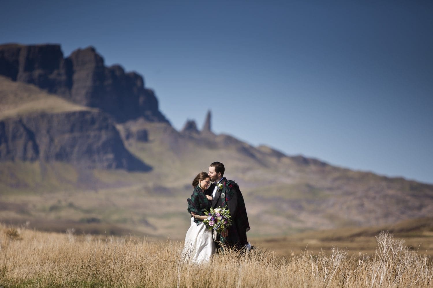 Old man of storr wedding Old man of storr wedding