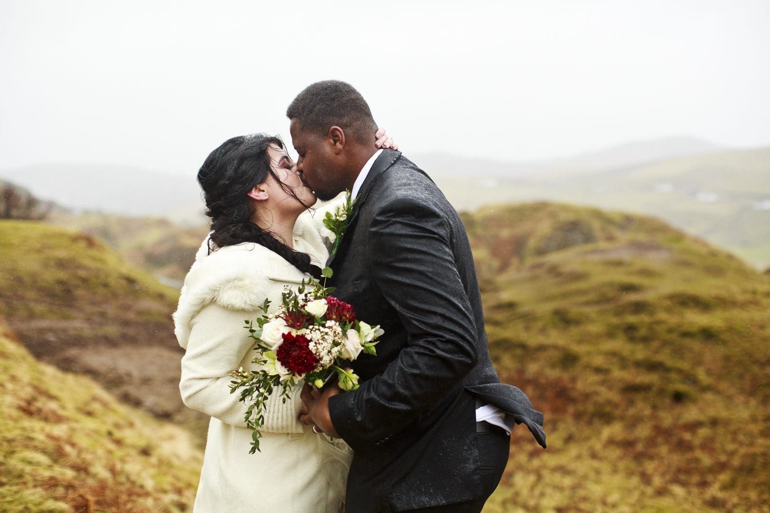 Skye wet wedding Skye wet wedding