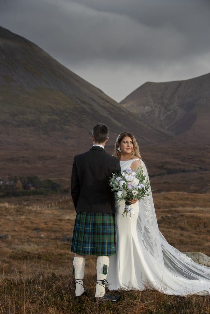 Sligachan winter wedding Sligachan winter wedding