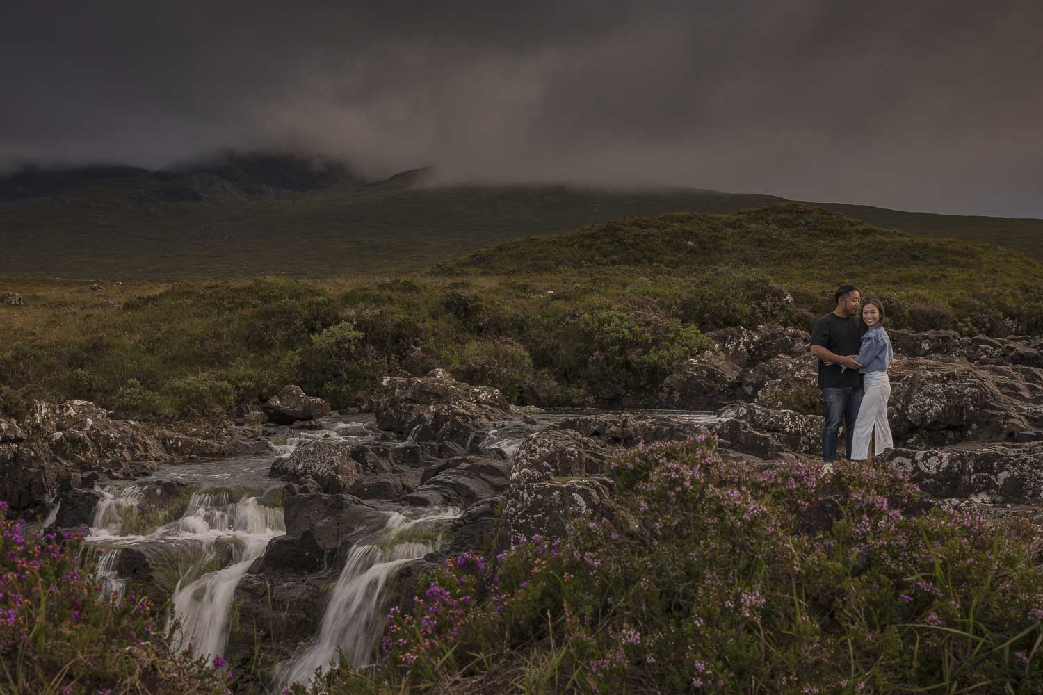 Sligachan couples portrait