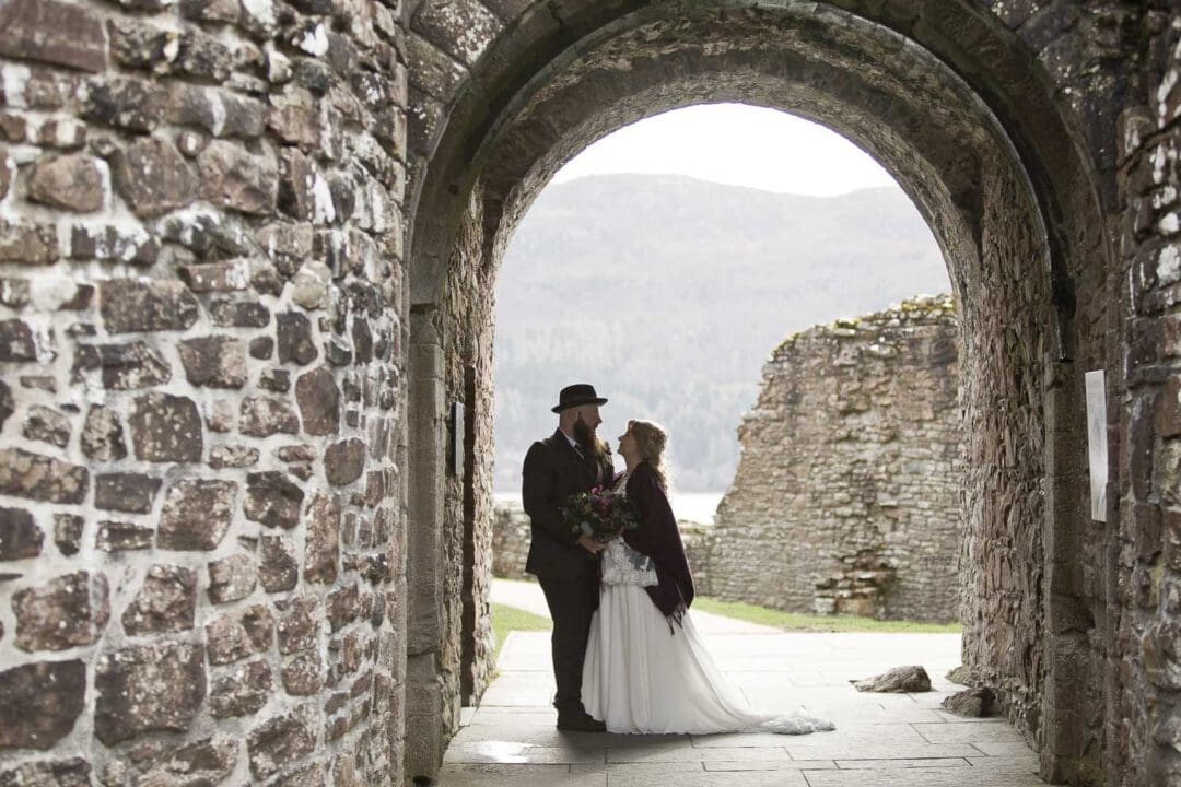 Urquhart castle wedding