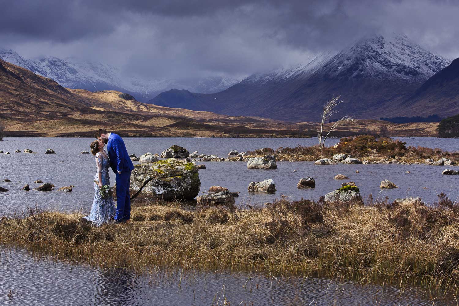 Rannoch moor scotland elopement