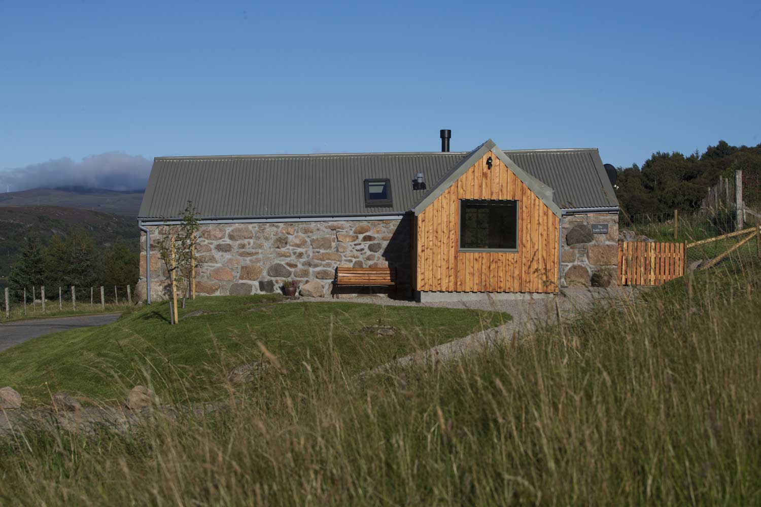 The stable bothy exterior
